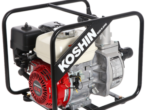 Oriental Koshin SEH-50X – Motobomba de gasolina autocebante – Honda GX 120