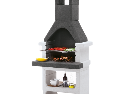 Palazzetti Aral GR – Barbacoa de obra de carbón