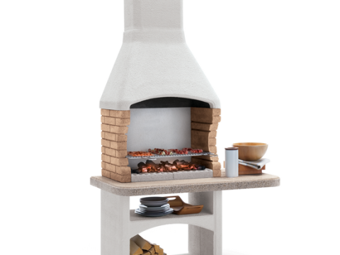 Palazzetti Boavista – Barbacoa de obra de leña y carbón