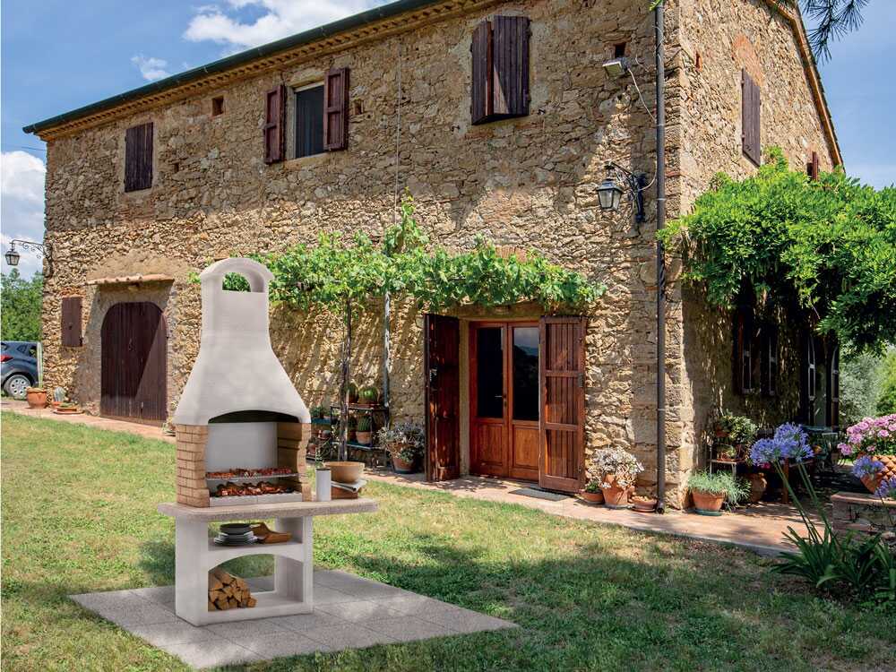 Palazzetti Boavista – Barbacoa de obra de leña y carbón - Imagen 3