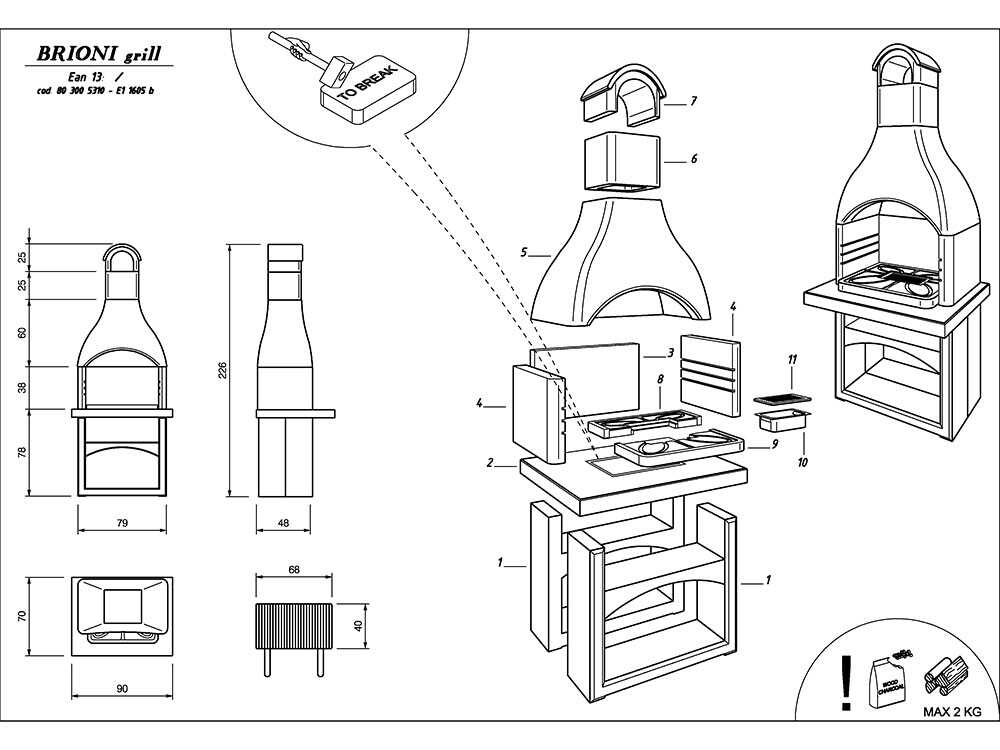 Palazzetti Brioni – Cocina de exterior de obra - Imagen 3