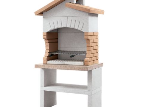 Palazzetti Cordoba – Barbacoa Módulo Grill de leña y carbón de obra