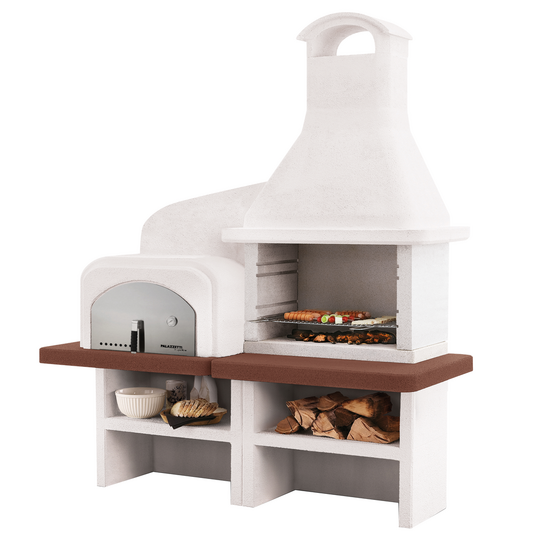 Palazzetti Grado 2 – Barbacoa de obra con horno