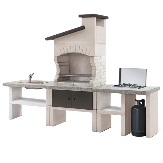 Palazzetti Guanaco 2 – Cocina de exterior de obra