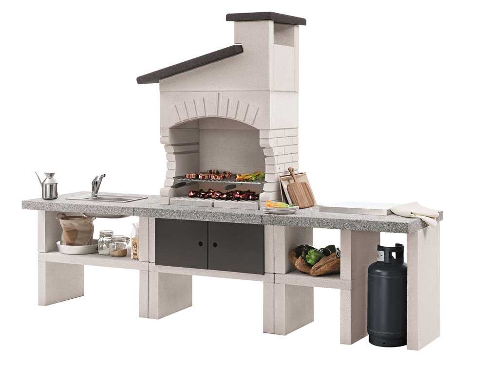 Palazzetti Guanaco 2 – Cocina de exterior de obra - Imagen 4