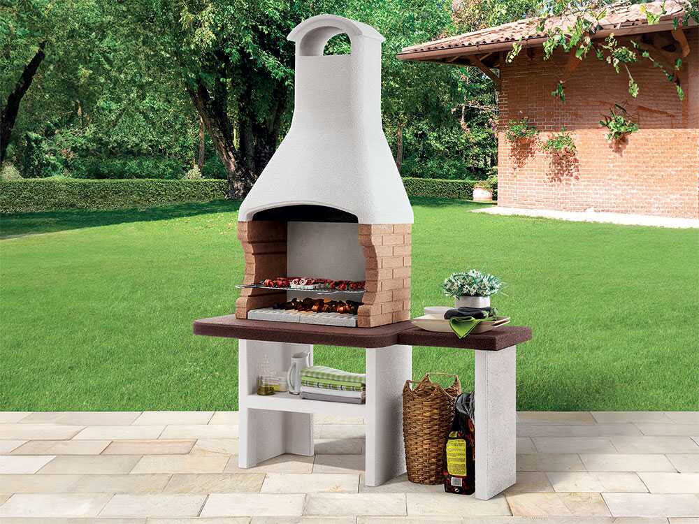 Palazzetti Jesolo 2 – Barbacoa de obra de leña y carbón - Imagen 3