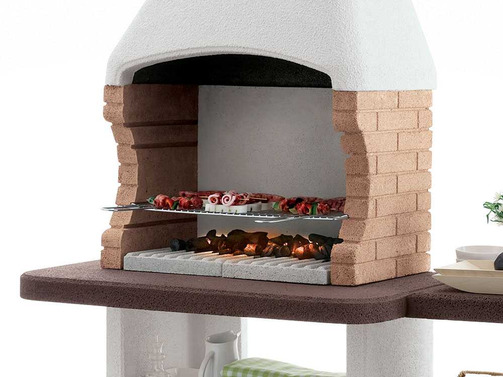 Palazzetti Jesolo 2 – Barbacoa de obra de leña y carbón - Imagen 5