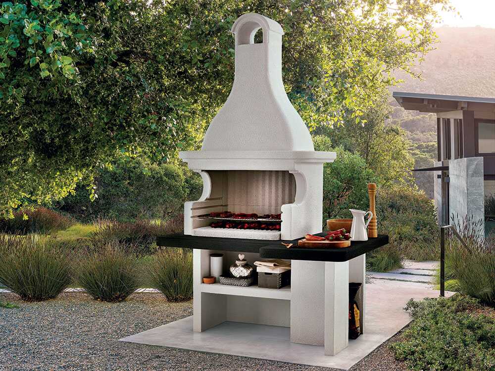 Palazzetti Mauritius – Barbacoa de leña y carbón de obra - Imagen 4