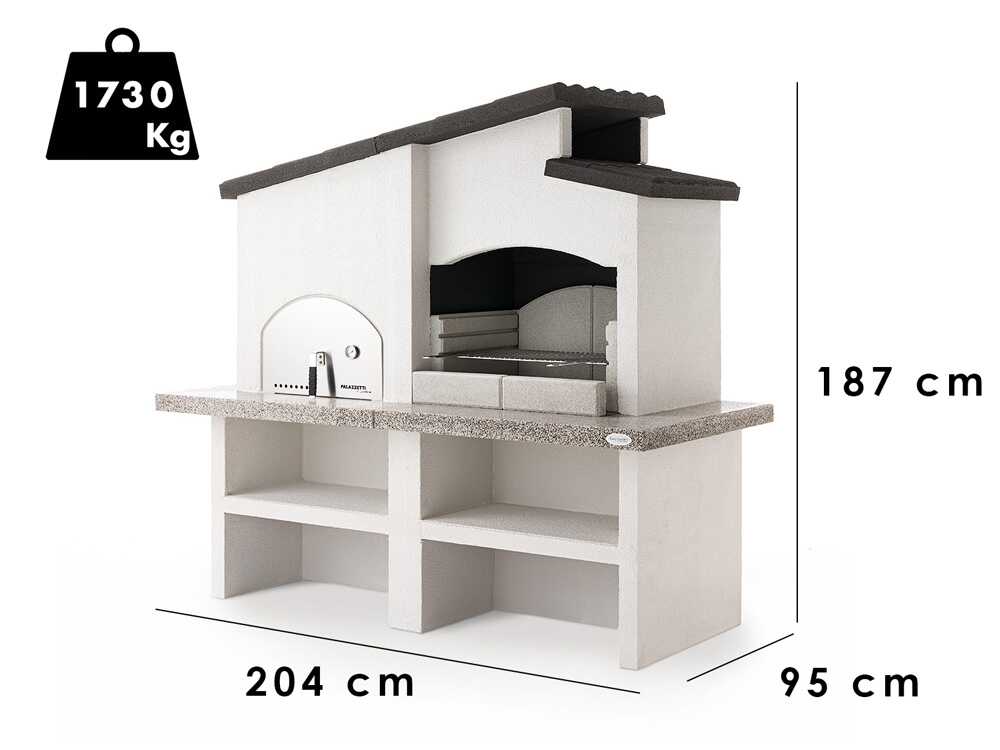Palazzetti New Zealand 2 – Barbacoa de obra con horno - Imagen 2