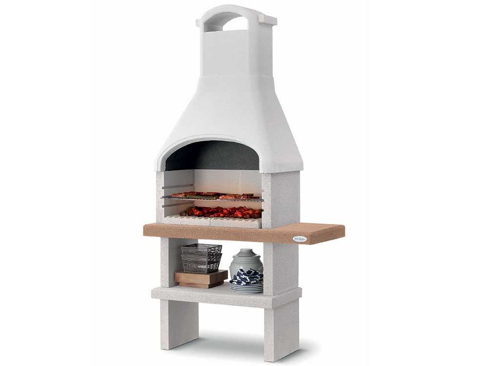 Palazzetti Rimini – Barbacoa de obra de leña y carbón - Imagen 5