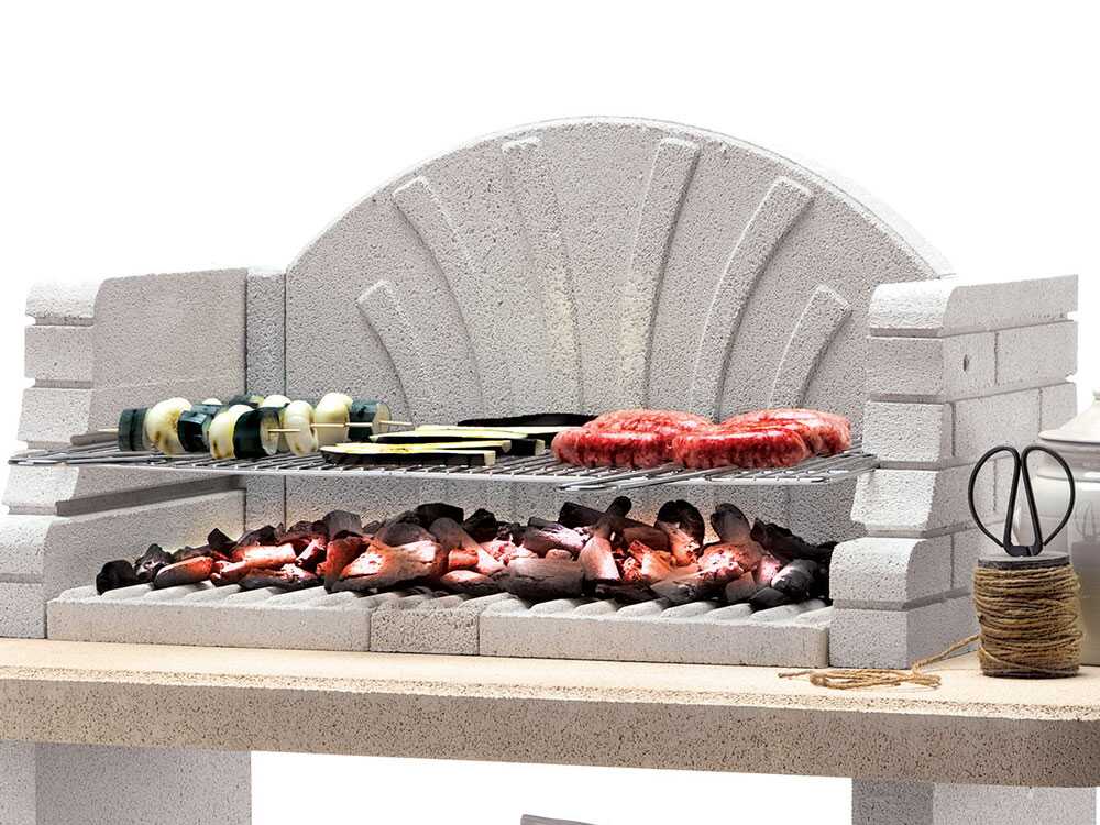 Palazzetti St. Tropez – Barbacoa de leña y carbón de obra - Imagen 5