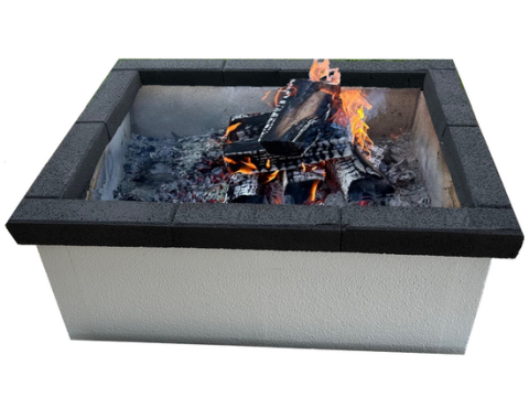 Palazzetti Vulcano – Barbacoa de obra de leña y carbón