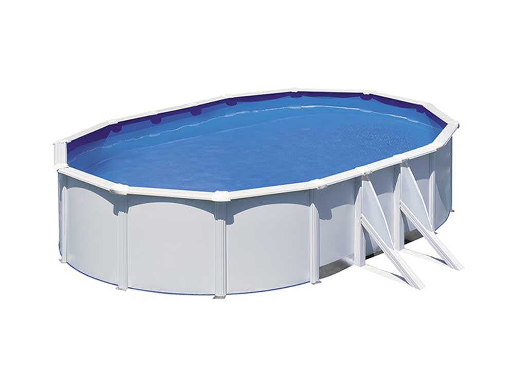 Piscina Gre Fidji ovalada 500x300x120cm – Piscina elevada de acero – Filtro Aqualoon - Imagen 5
