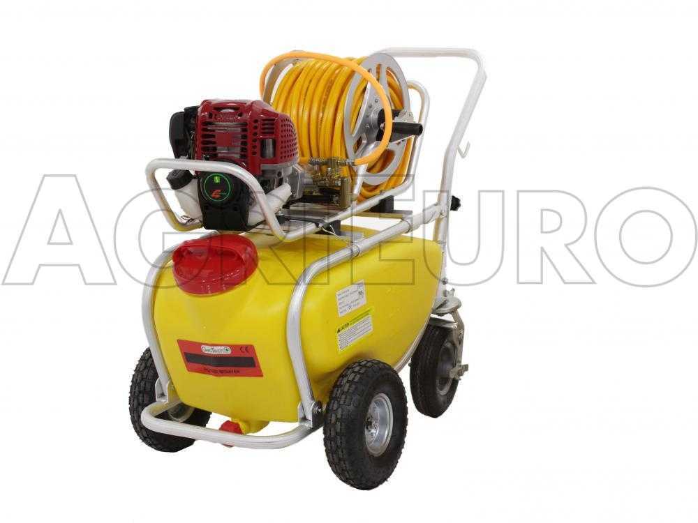 Bomba agrícola de gasolina con carro de aluminio GeoTech SP 1050 4S ALU – 4 tiempos de gasolina - Imagen 3