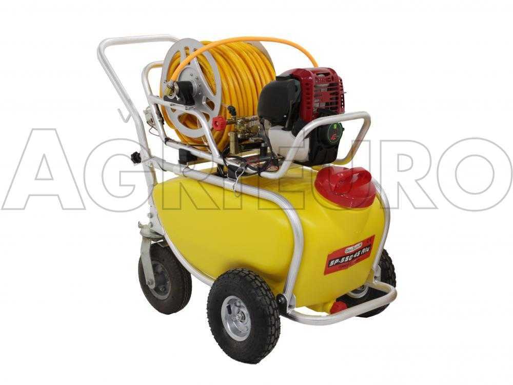 Bomba agrícola de gasolina con carro de aluminio GeoTech SP 550 4S ALU – 4 tiempos de gasolina - Imagen 4