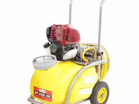 Bomba agrícola de gasolina sobre carro GeoTech SP 320 4S ALU – 4 tiempos de gasolina