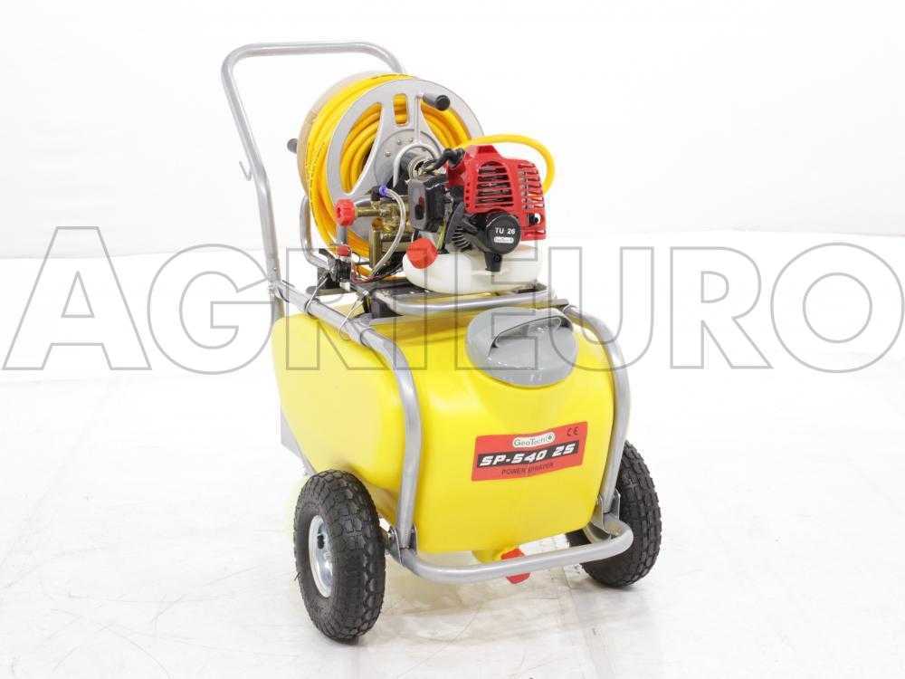 Bomba agrícola de gasolina sobre carro GeoTech SP 540 2S – 2 tiempos de mezcla - Imagen 3