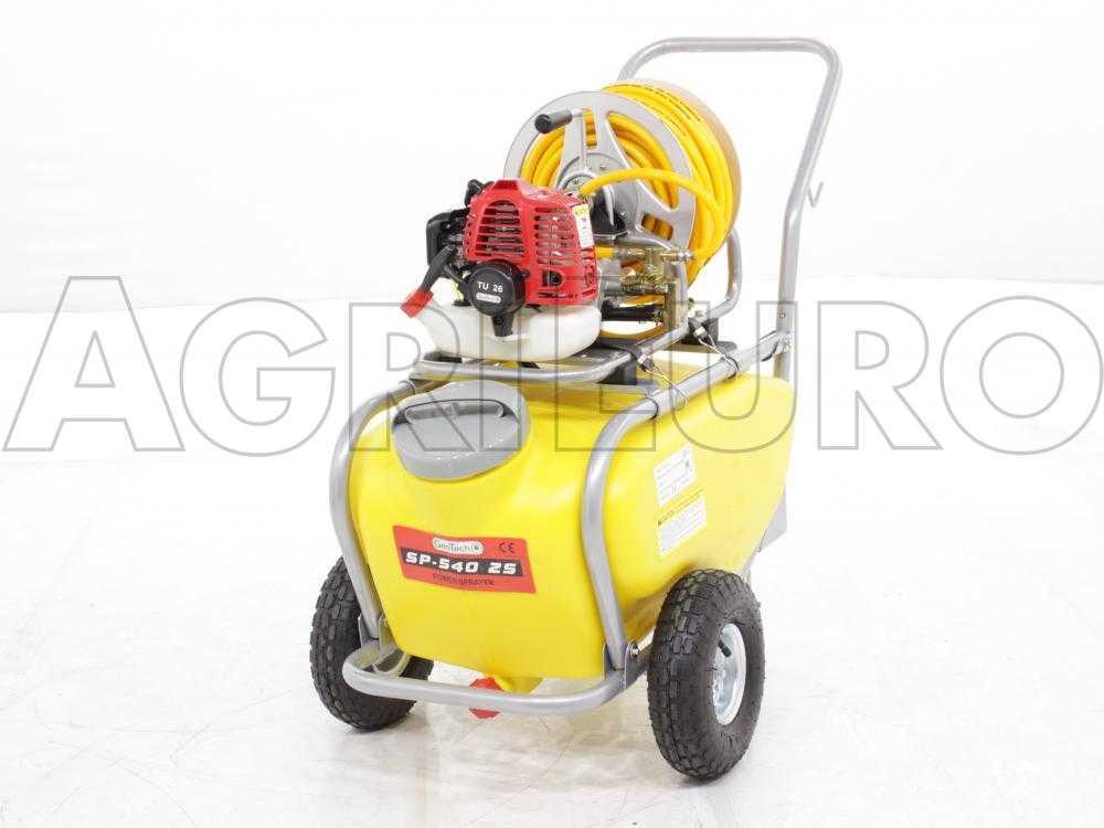 Bomba agrícola de gasolina sobre carro GeoTech SP 540 2S – 2 tiempos de mezcla - Imagen 4