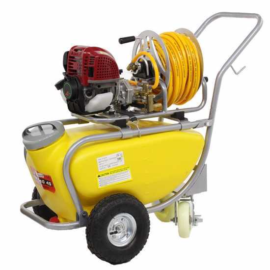 Bomba agrícola de gasolina sobre carro GeoTech SP 540 4S – 4 tiempos de gasolina