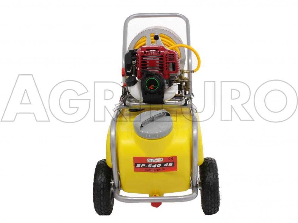 Bomba agrícola de gasolina sobre carro GeoTech SP 540 4S – 4 tiempos de gasolina - Imagen 2