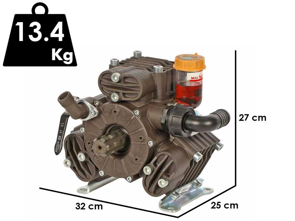 Bomba Bertolini PA 530 VS – Bomba de pulverización para tractor – Alta presión - Imagen 2