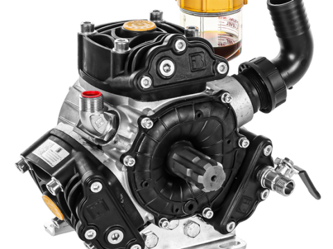 Bomba Bertolini PPS 550 VS – Bomba de pulverización para tractor – Versión para ácidos y productos químicos – Alta presión