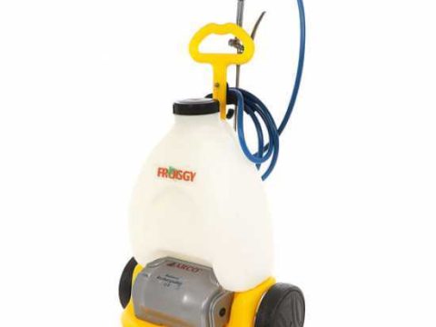 Bomba de pulverización a batería con trolley ARCO Froggy Eco 12 volt – depósito 20 lt