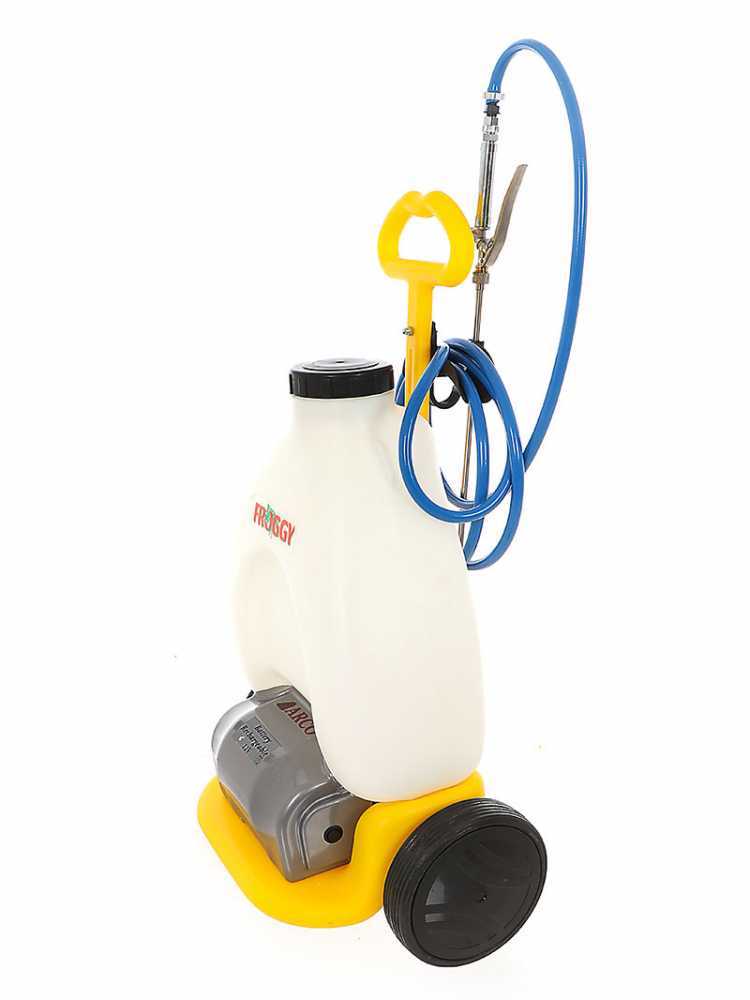 Bomba de pulverización a batería con trolley ARCO Froggy Eco 12 volt – depósito 20 lt - Imagen 3