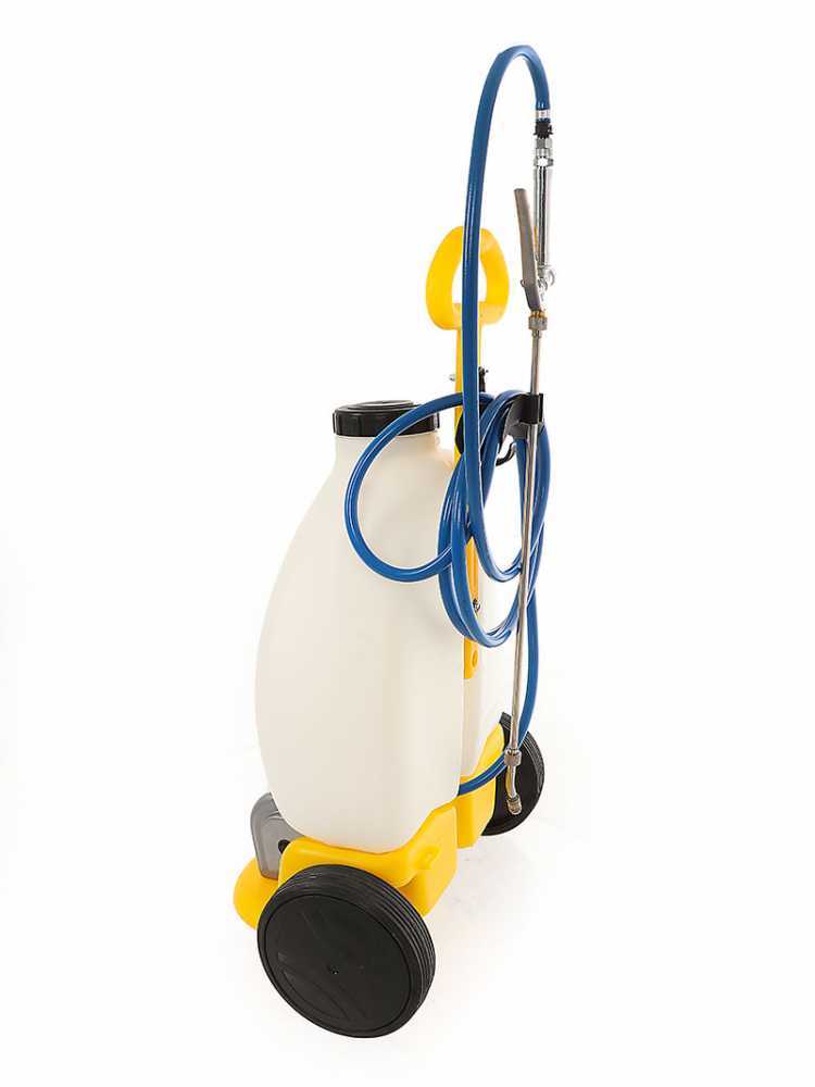 Bomba de pulverización a batería con trolley ARCO Froggy Eco 12 volt – depósito 20 lt - Imagen 5