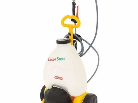 Bomba de pulverización eléctrica con trolley ARCO Froggy Color Spray – depósito de 20L