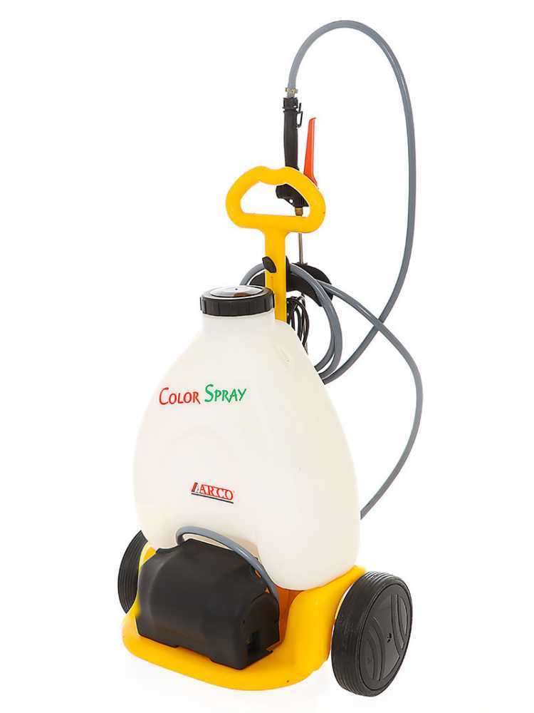 Bomba de pulverización eléctrica con trolley ARCO Froggy Color Spray – depósito de 20L - Imagen 4