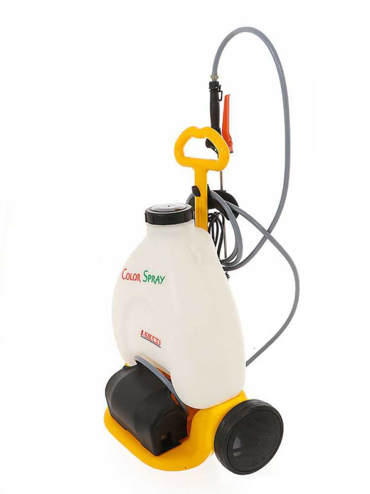 Bomba de pulverización eléctrica con trolley ARCO Froggy Color Spray – depósito de 20L - Imagen 5