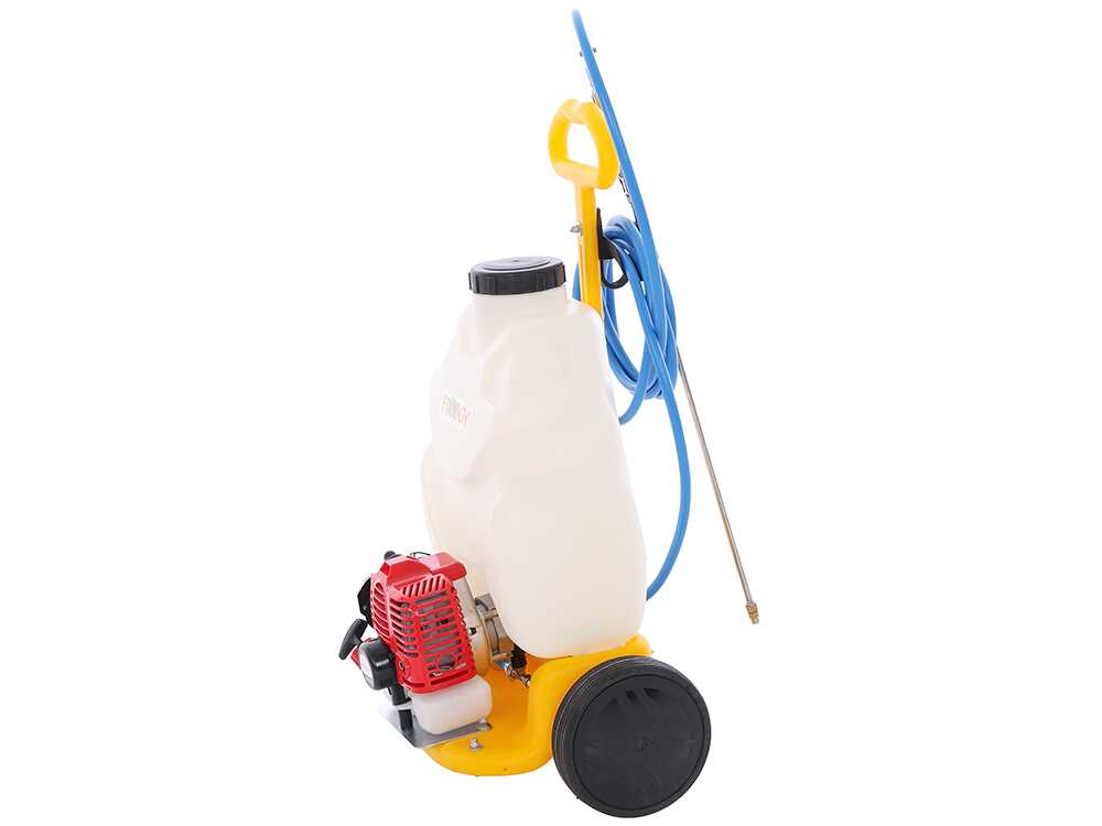 Bomba de pulverización de gasolina ARCO Froggy S20 con motor TU26-QL – depósito 20L - Imagen 3