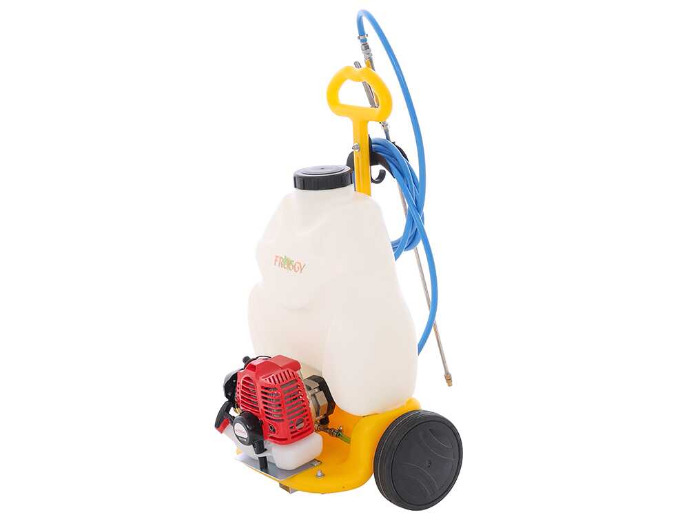 Bomba de pulverización de gasolina ARCO Froggy S20 con motor TU26-QL – depósito 20L - Imagen 4