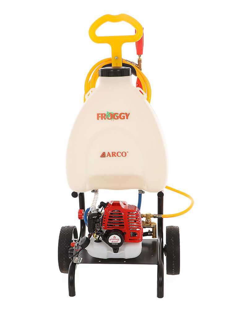 Bomba de pulverización de gasolina ARCO Froggy Super S 25A con trolley y motor de 2 tiempos - Imagen 3