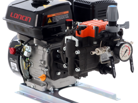 Bomba de pulverización de gasolina con bomba Comet MP 30 – Motor Loncin G200F