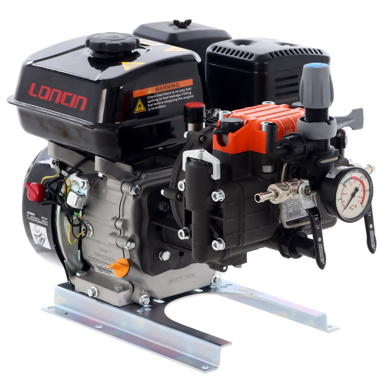 Bomba de pulverización de gasolina con bomba Comet MP 30 – Motor Loncin G200F