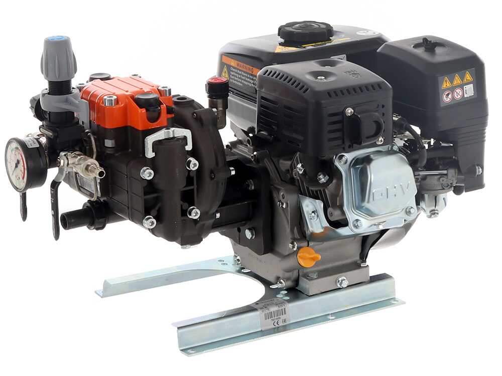 Bomba de pulverización de gasolina con bomba Comet MP 30 – Motor Loncin G200F - Imagen 3