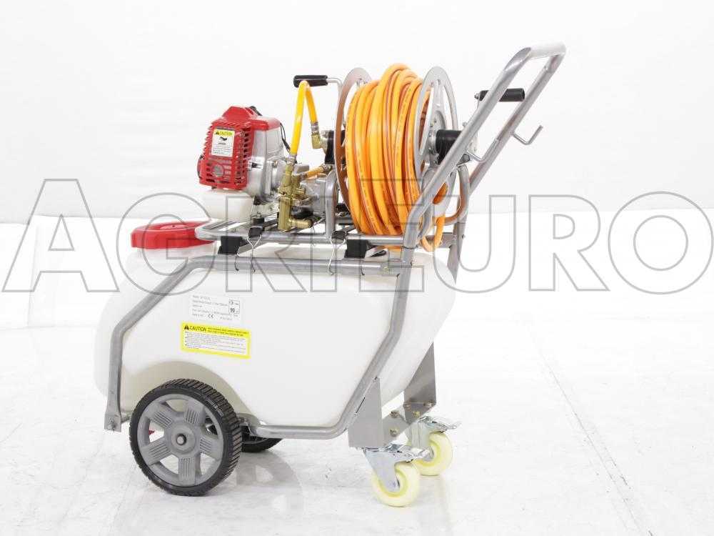 Bomba de pulverización de gasolina sobre carro GeoTech SP 520 2S – motor de 2 tiempos de mezcla - Imagen 4