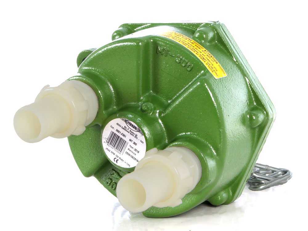 Bomba de agua para toma de fuerza para riego Ferroni MT 300, conexión de 40, para tractor - Imagen 4