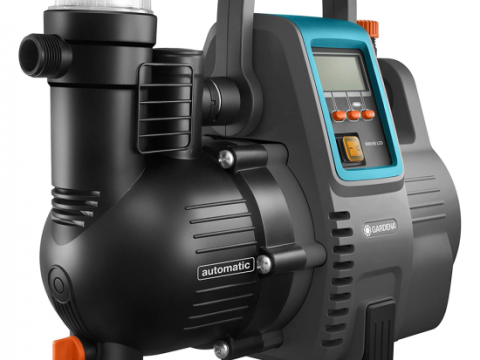 Bomba Gardena automática 5000/5E LCD con función de ahorro de energía
