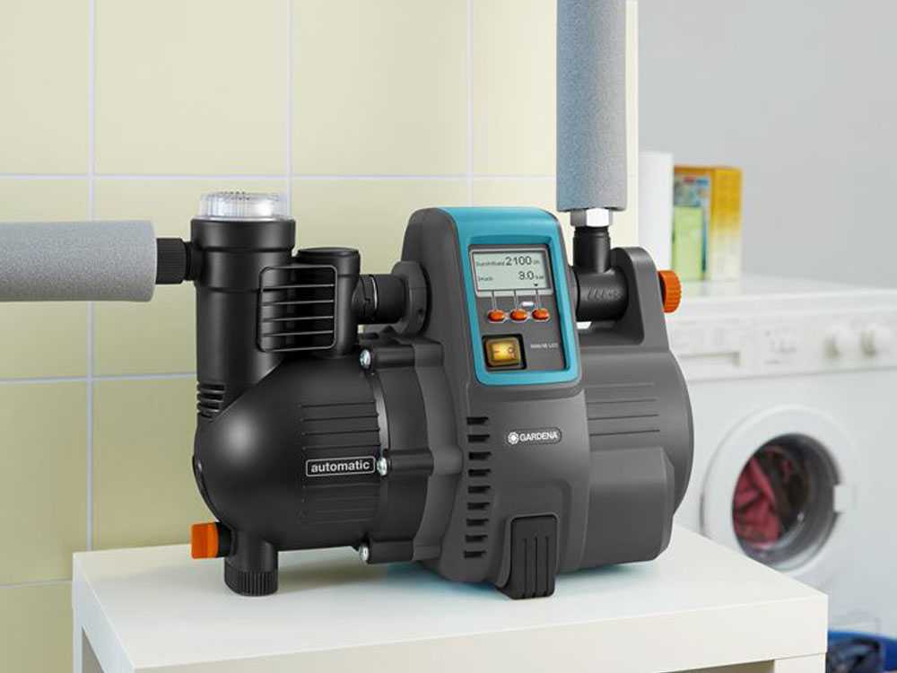 Bomba Gardena automática 5000/5E LCD con función de ahorro de energía - Imagen 4