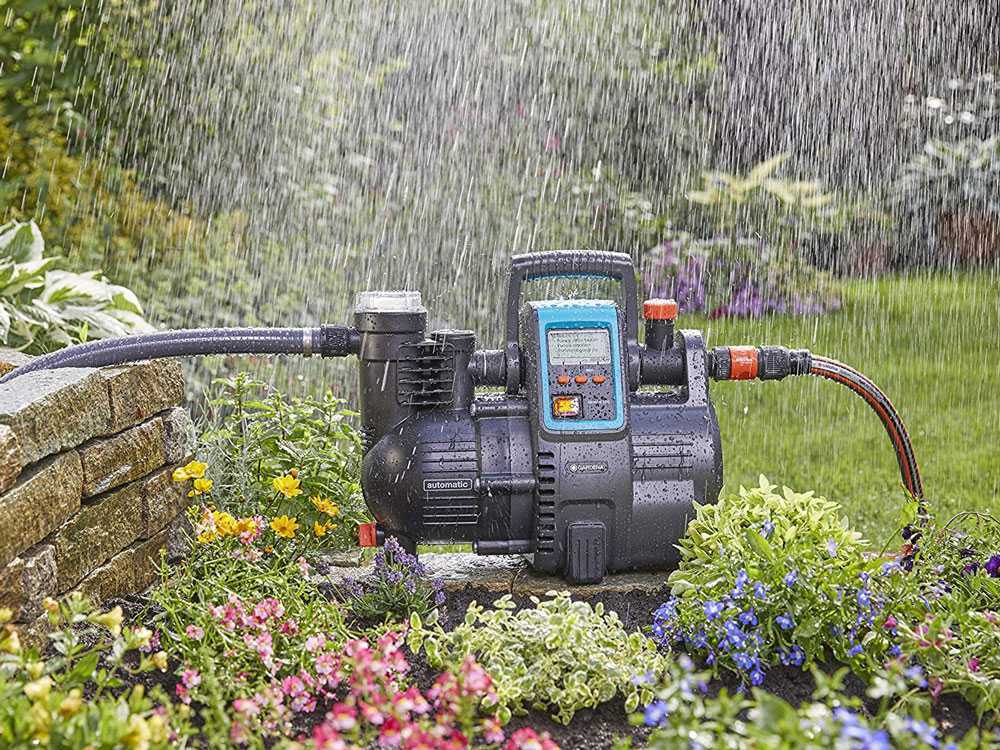 Bomba Gardena automática 5000/5E LCD con función de ahorro de energía - Imagen 2