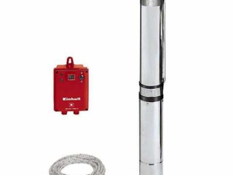 Bomba sumergible de perforación Einhell GC-DW 1300 N + Caja de mando externa – 1300W