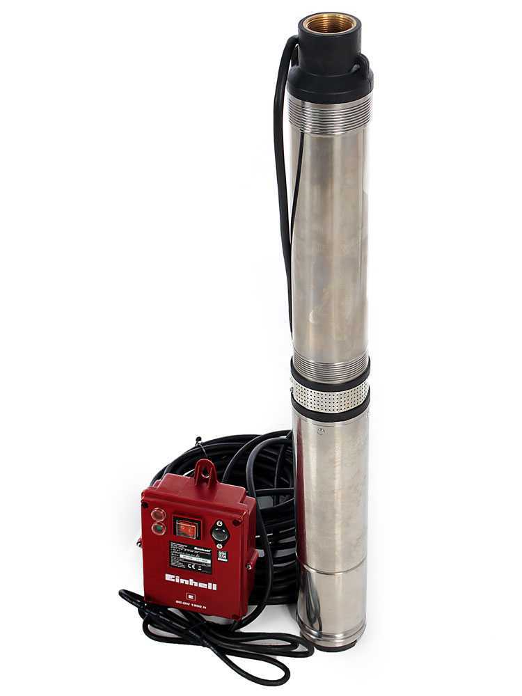 Bomba sumergible de perforación Einhell GC-DW 1300 N + Caja de mando externa – 1300W - Imagen 3
