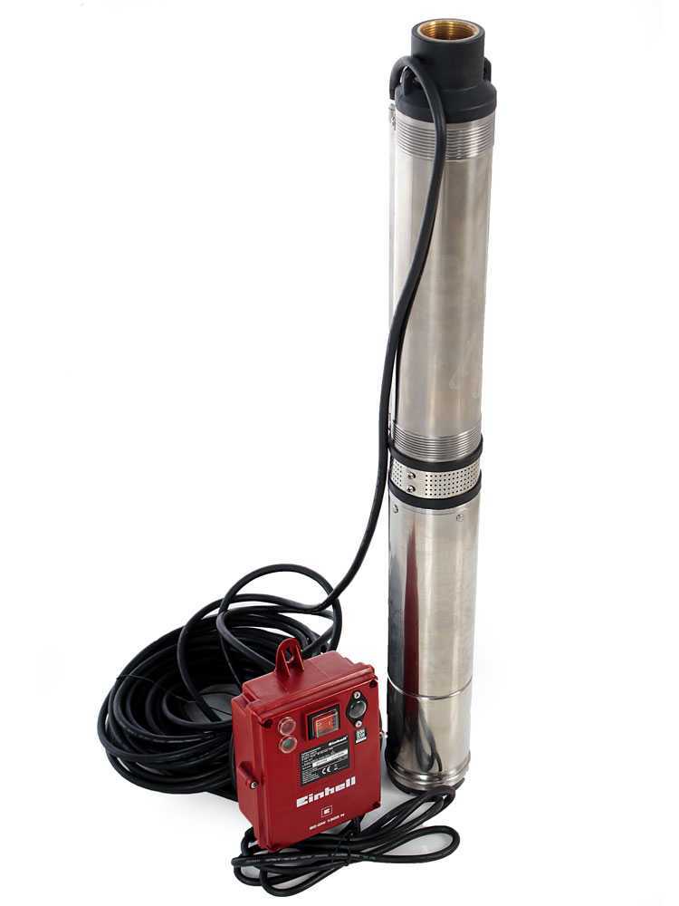 Bomba sumergible de perforación Einhell GC-DW 1300 N + Caja de mando externa – 1300W - Imagen 4