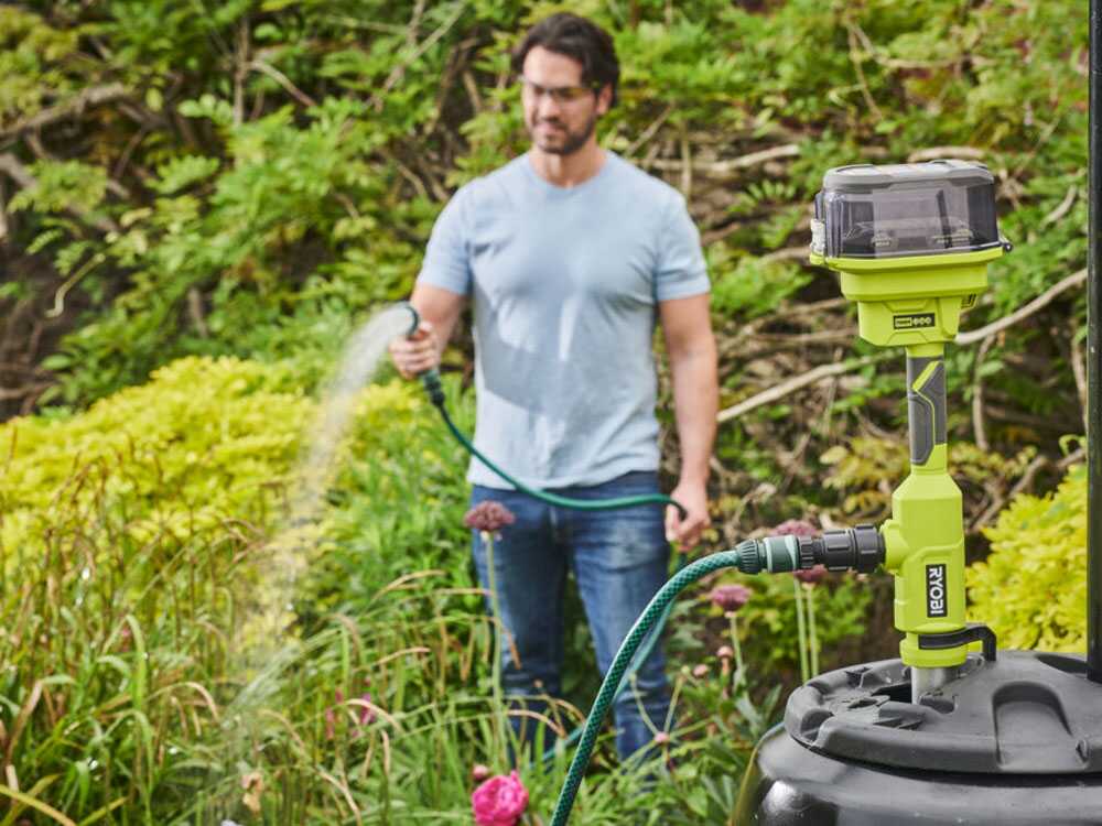 Bomba sumergible para aguas limpias RYOBI RY18STPA-0 18V – 2Ah - Imagen 5