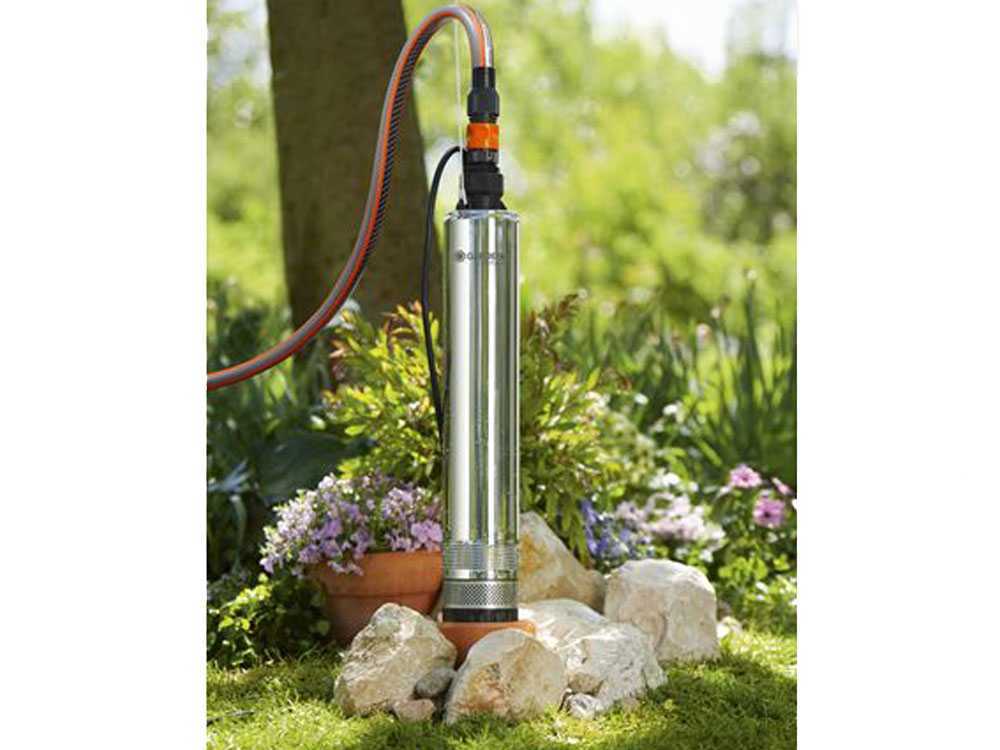 Bomba sumergible para pozos Gardena 5500/5 inox – 850W- Para aguas limpias - Imagen 2
