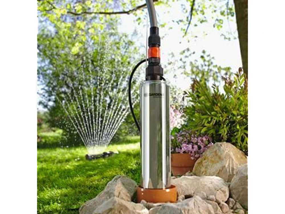 Bomba sumergible para pozos Gardena 5500/5 inox – 850W- Para aguas limpias - Imagen 4