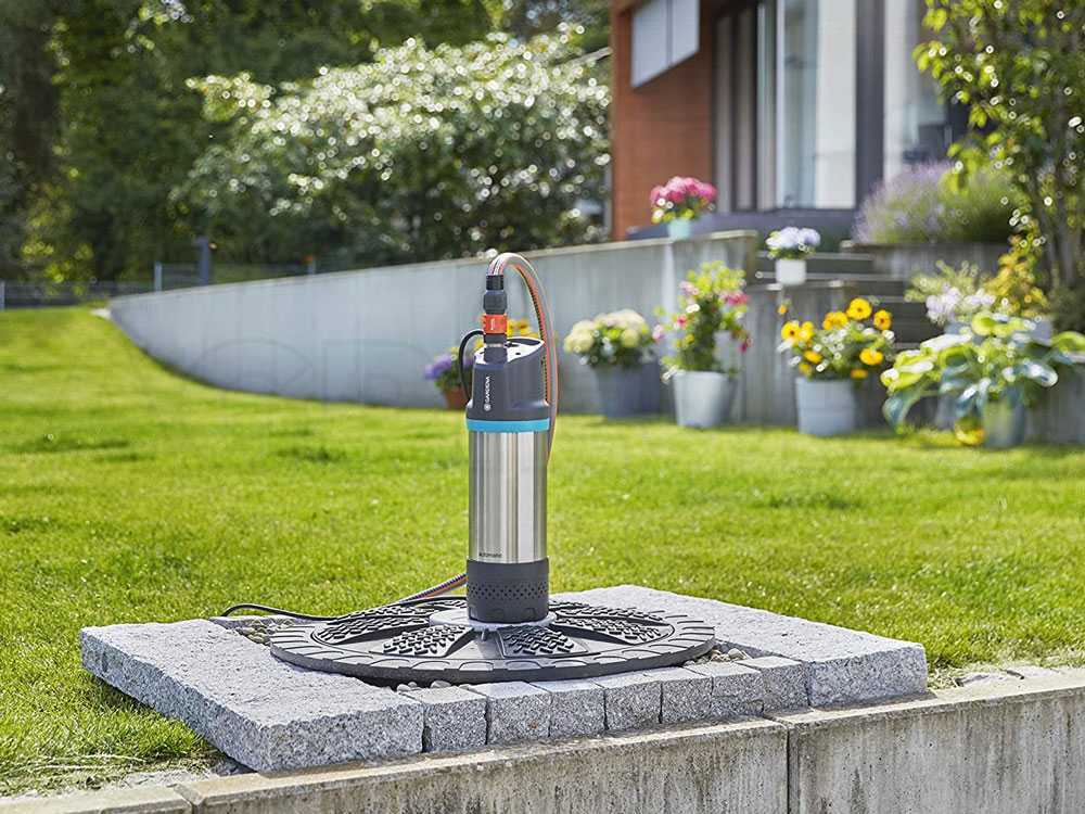 Bomba sumergible de presión Gardena 6100/5 inox automatic- 4.7 bares- aguas limpias - Imagen 2